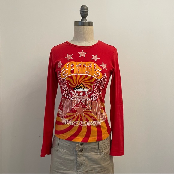 Vintage 70s Inspired Top - Picture 1 of 3